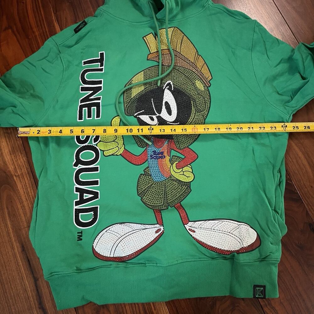 De Kryptic Space Jam A New Legacy Tune Squad Hoodie Green Size 2XL - Picture 9 of 10